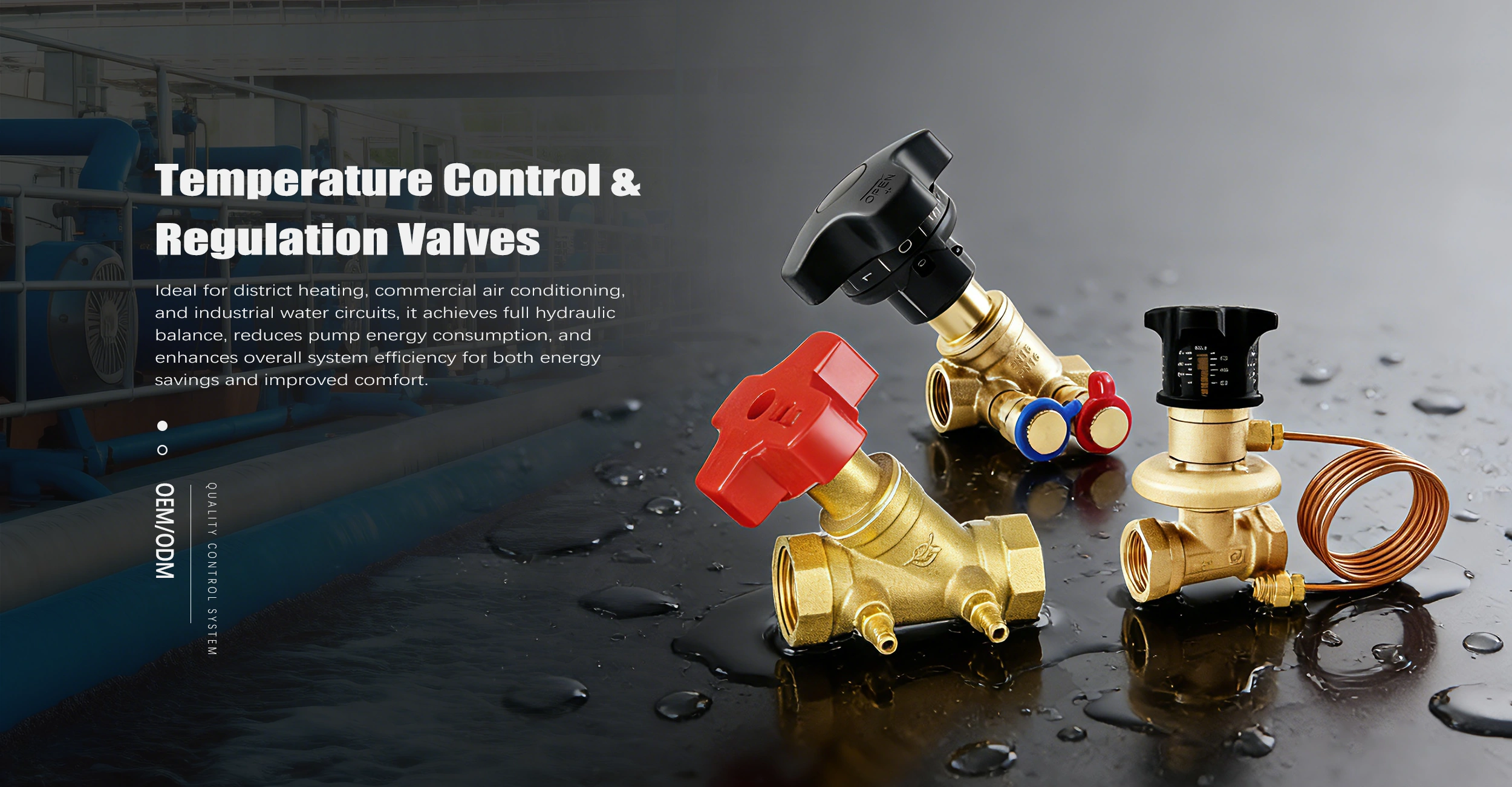 China Temperature Control And Regulation Valves Supplier