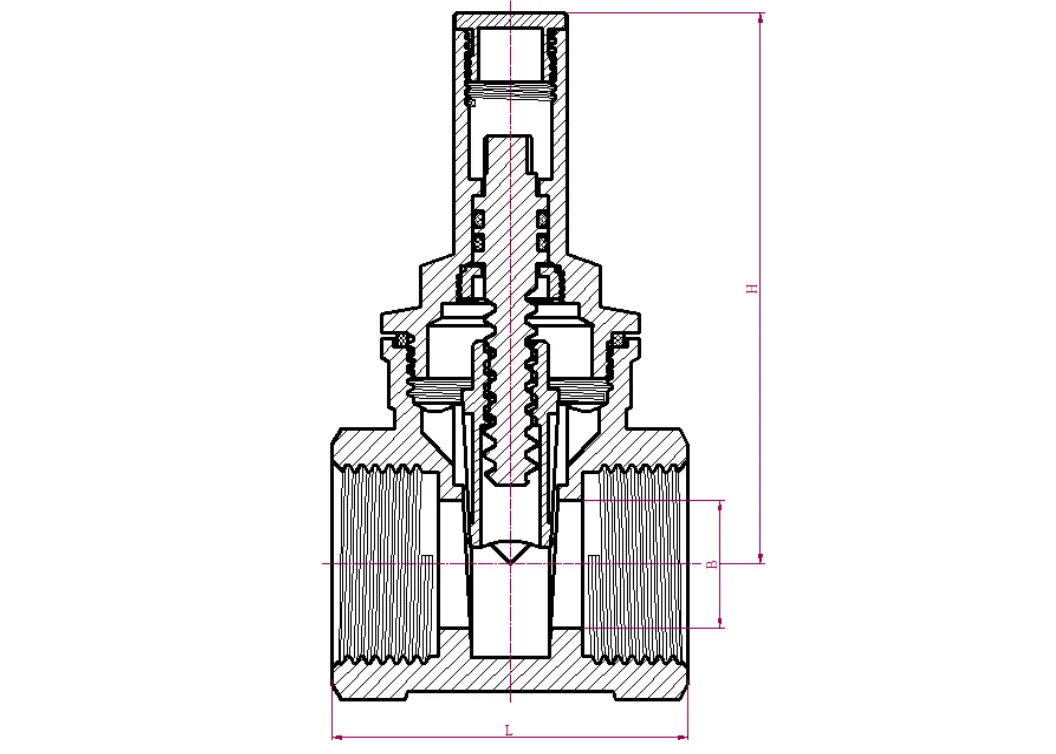 Triangle Lockable Gate Valve